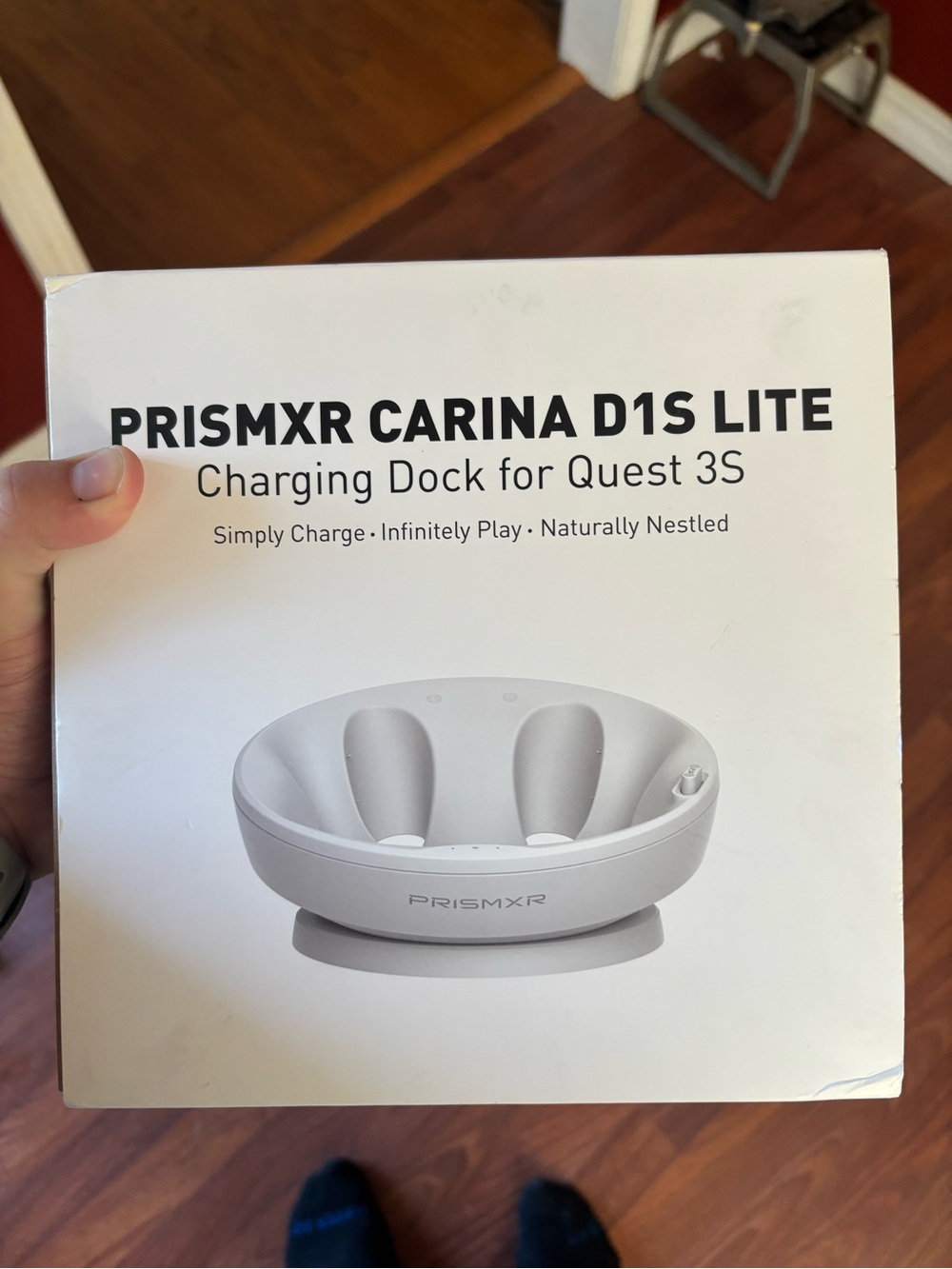 Oculus PrismXR Carina D1S Lite Charging Dock in White